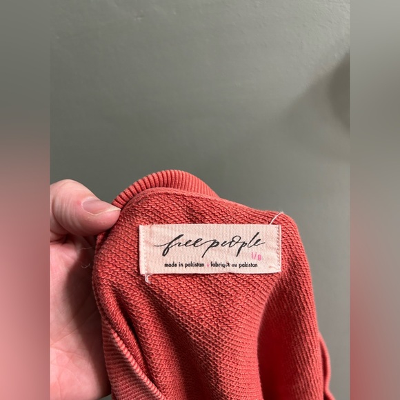 Free People Better On Sweatshirt short sleeve READ - Picture 4 of 10